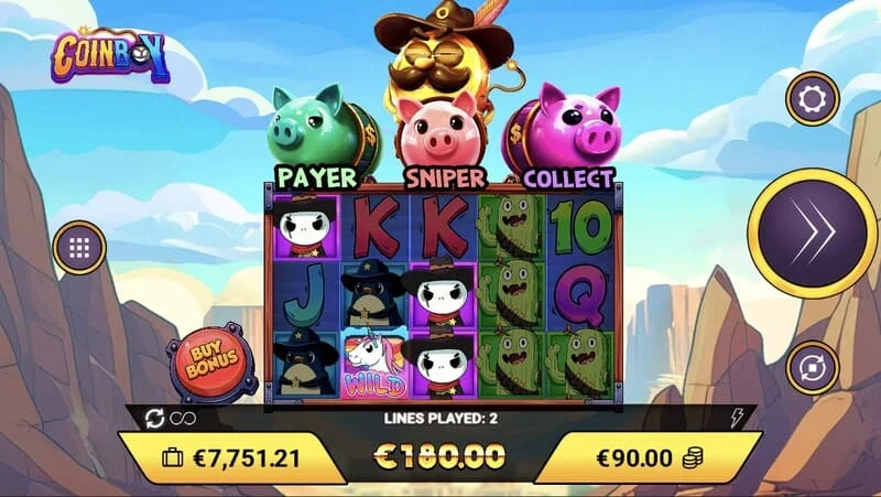 Coinboy - bộ sưu tập tiền mặt đang hoạt động
